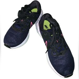 Nike Renew Ride 2 Ladie’s Shoes Size 7 
Blackened/Blue/Black/Cyber/Pink Glow